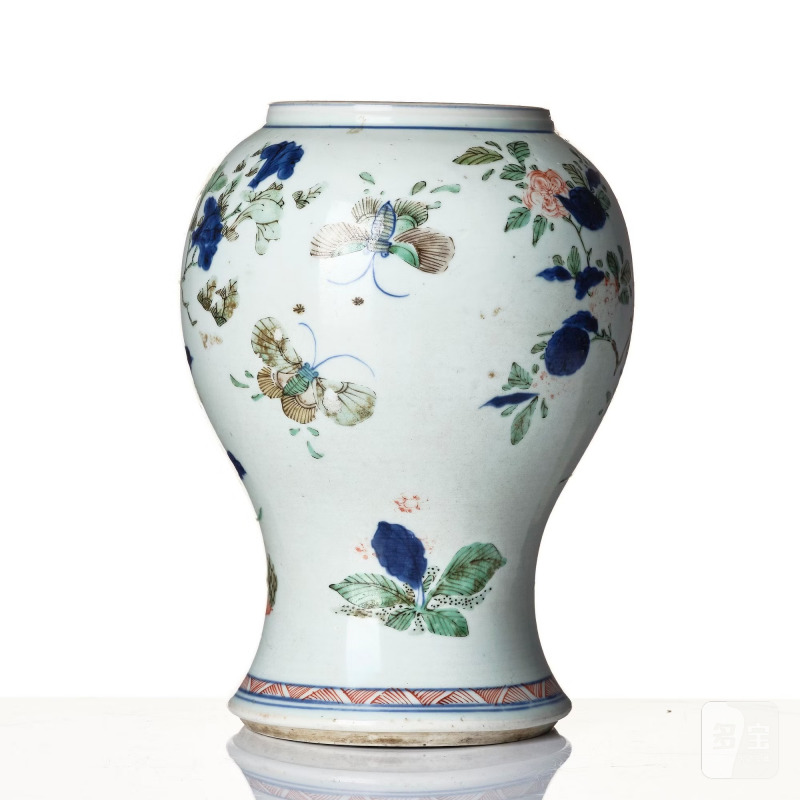 A famille verte vase, - 图3